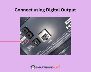 Connect using Digital Output